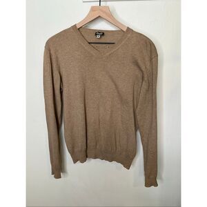 Dolce & Gabbana Vintage Men’s V Neck Sweater | Camel in 48